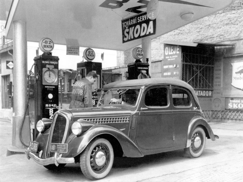 Skoda Popular 1 поколение, рестайлинг, открытый кузов (03.1935 - 11.1938)